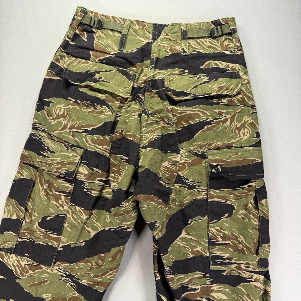 Tiger Stripe Camo Pants XS 26x32 Military Cargo Combat Trousers Jungle - Picture 4 of 12
